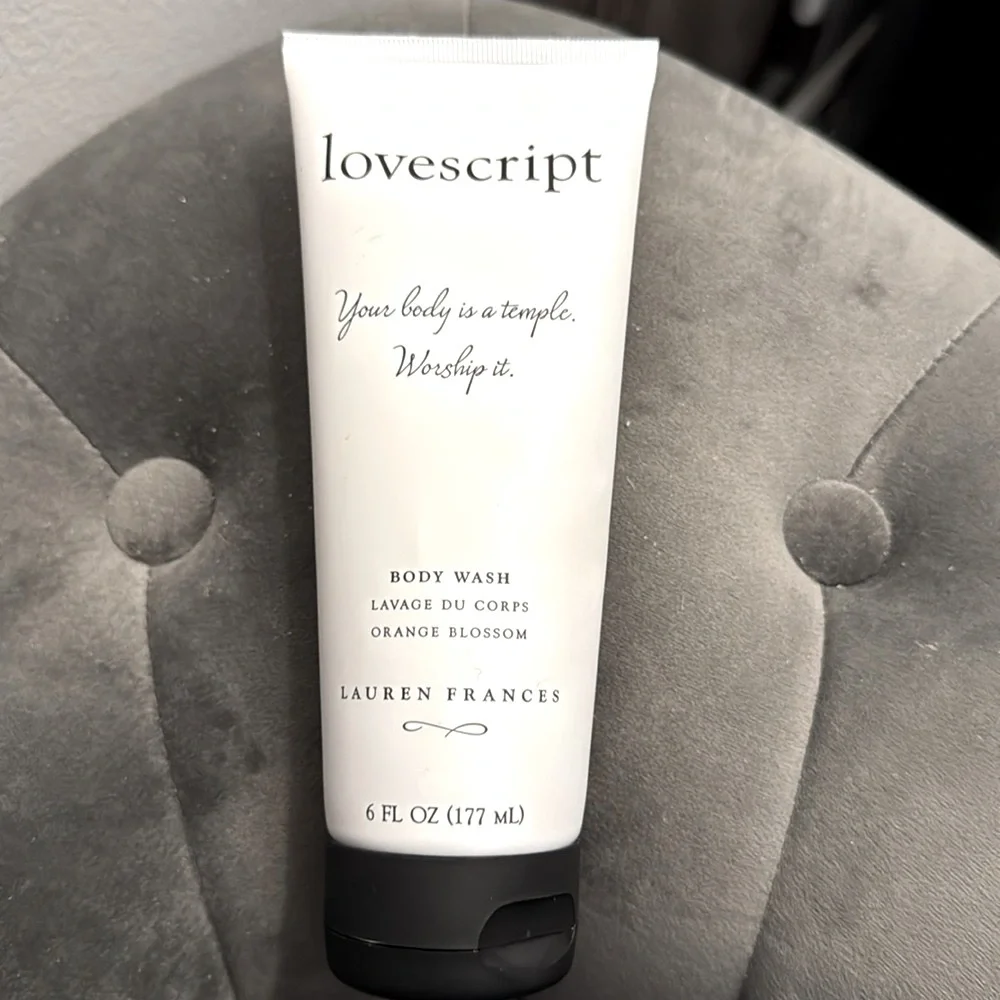 Lovescript Orange Blossom Body Wash